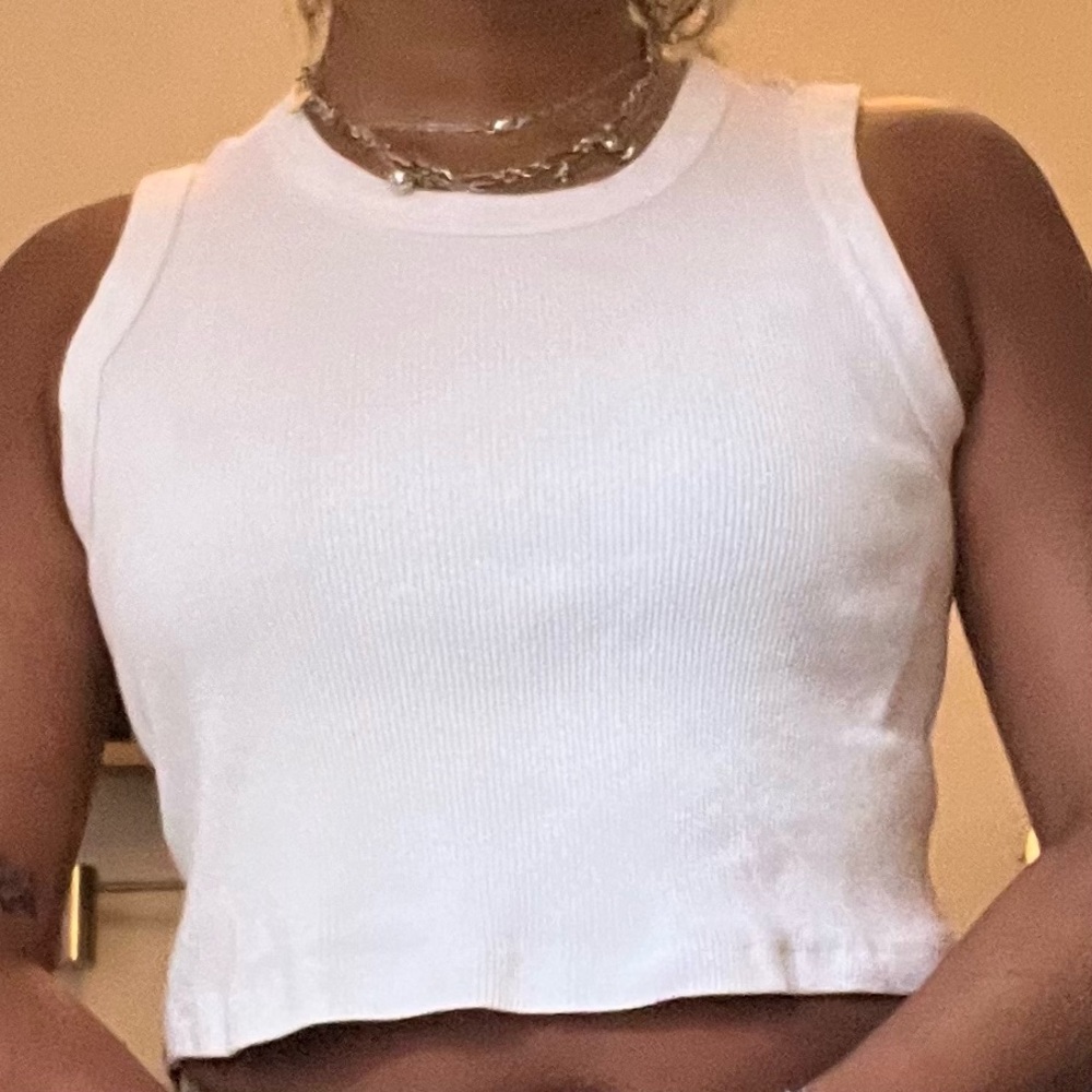 White Brandy Melville Tank